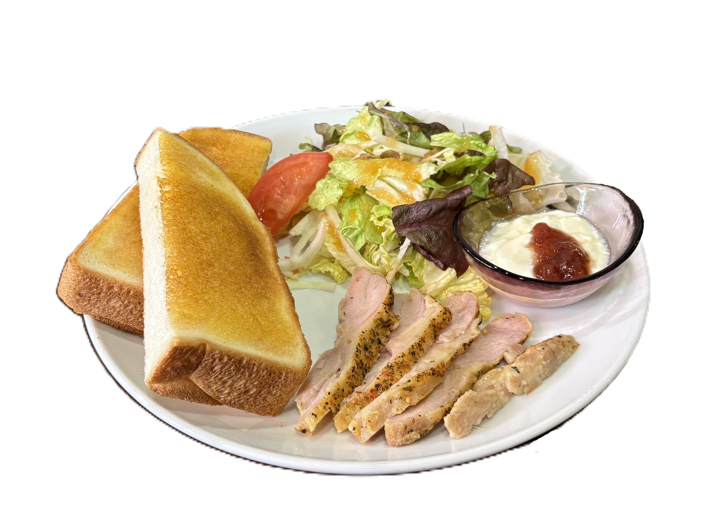 ハーブチキンサラダプレート