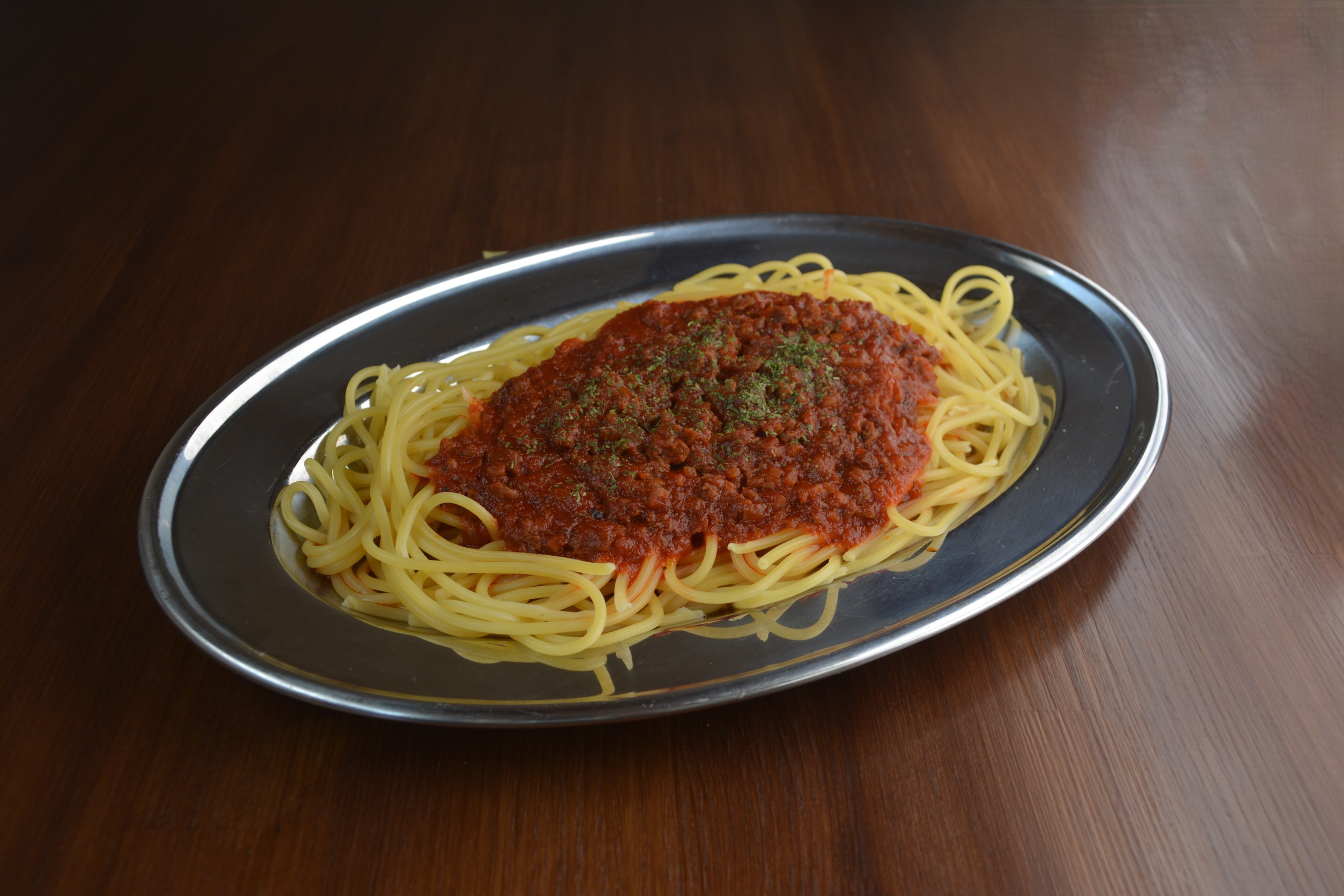 ミートソースパスタ