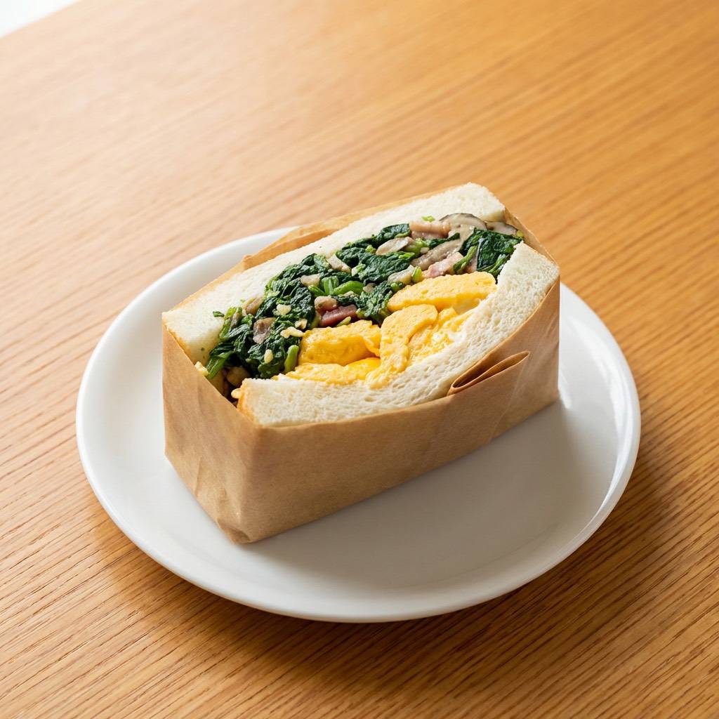 ほうれん草たまご